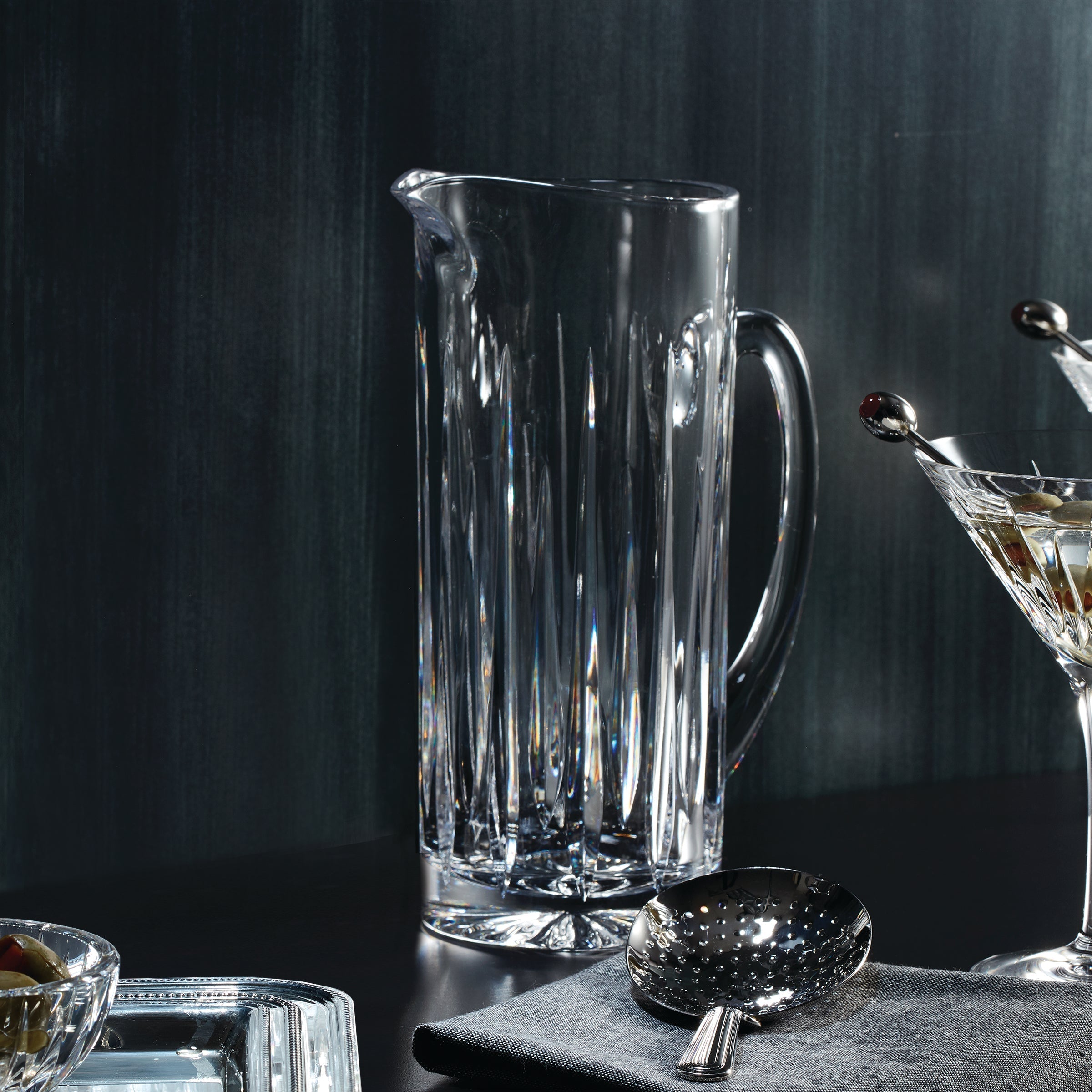 Alternative view of Soho Crystal Tall Bar Pitcher