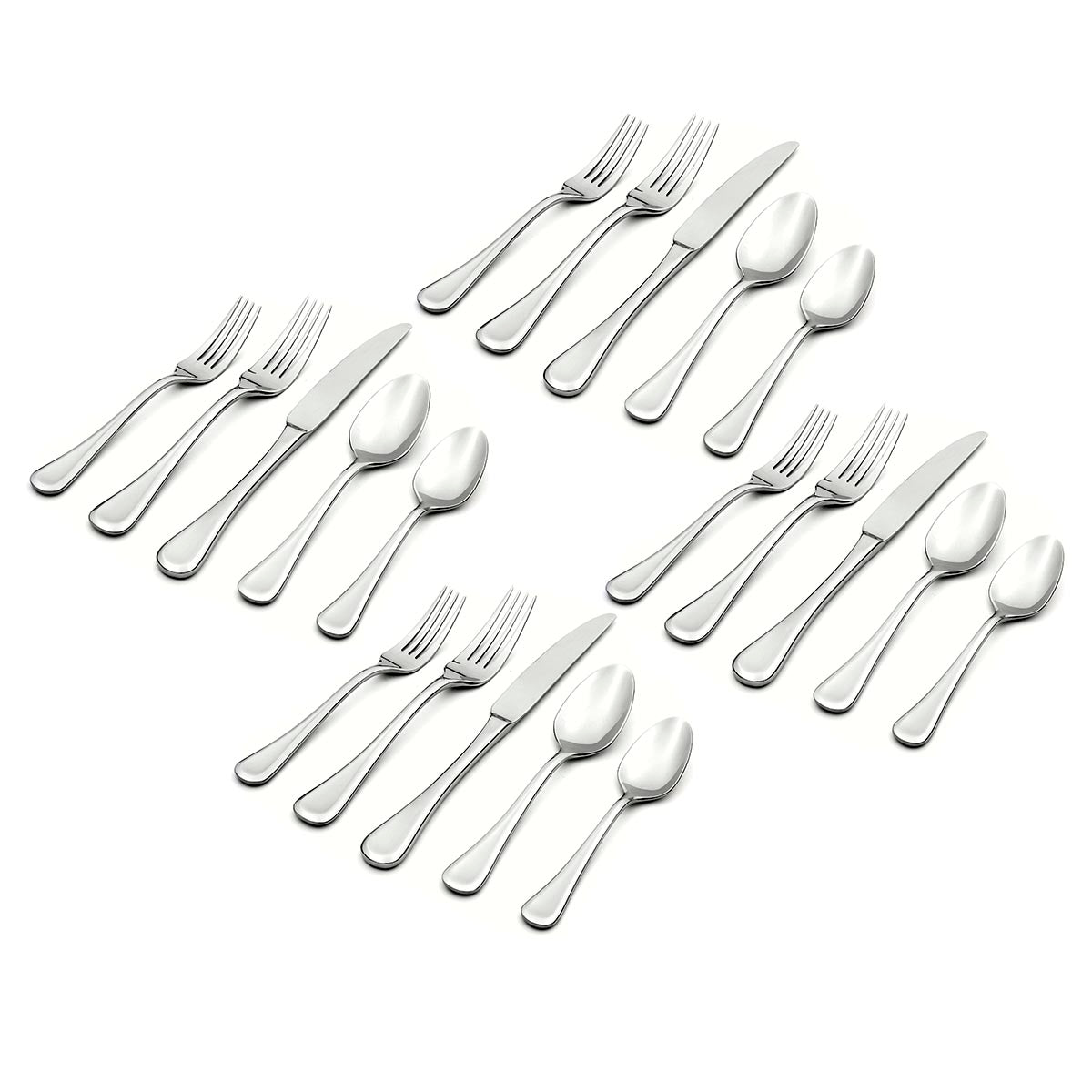 Alternative view of Virage 20 Piece Flatware Set