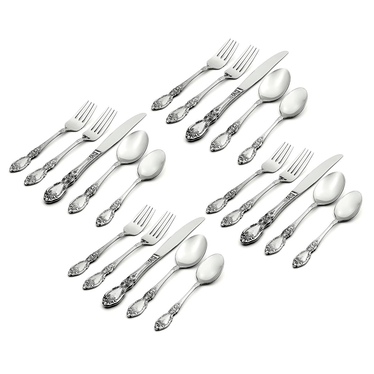 Alternative view of Wordsworth 20 Piece Flatware Set